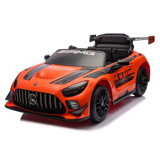 Auto na akumulator Mercedes AMG GT3 - pomarańczowy
