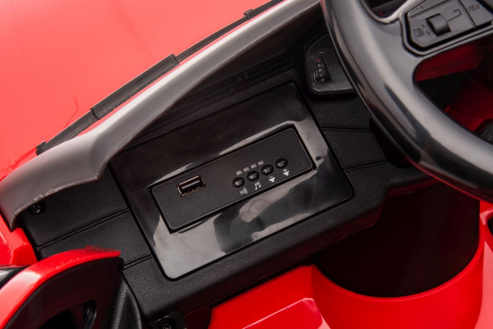 Auto na akumulator Audi RS6 - czerwony