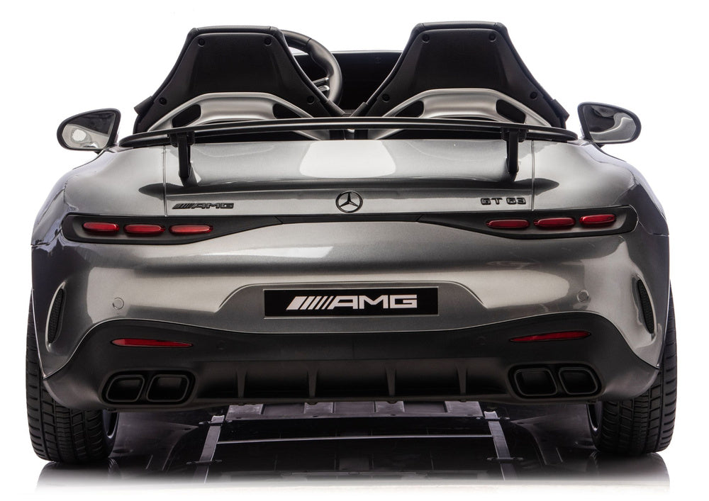 Auto na akumulator Mercedes GT63 AMG - szary lakierowany