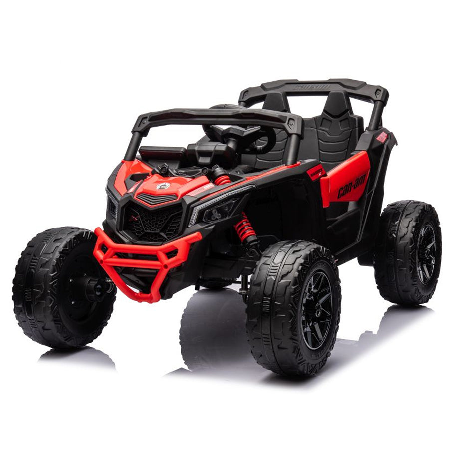Auto na akumulator Buggy CAN-AM 4x4 z ekranem LCD - czerwony