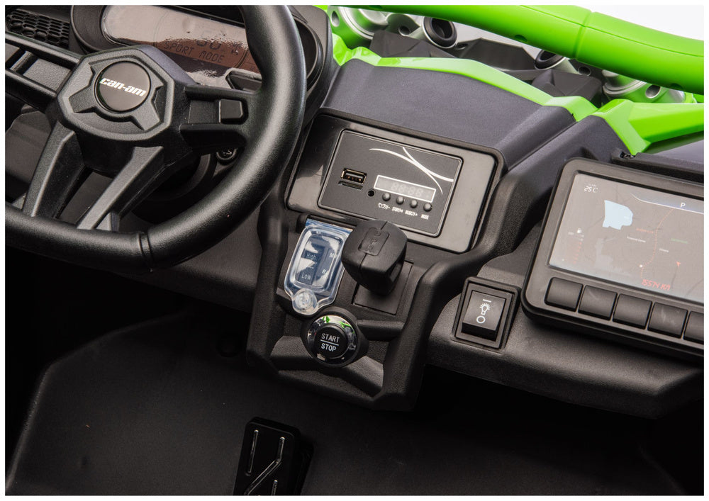 Auto na akumulator Maverick CAN-AM Turbo RS STRONG AIR - zielony