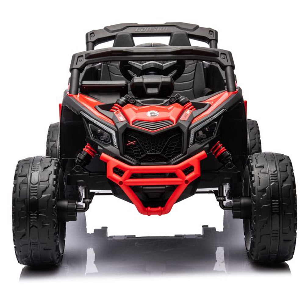 Auto na akumulator Buggy CAN-AM 4x4 z ekranem LCD - czerwony