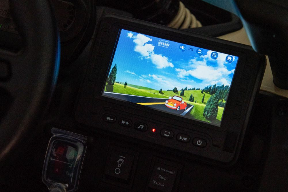 Auto na akumulator Buggy CAN-AM 4x4 z ekranem LCD - khaki