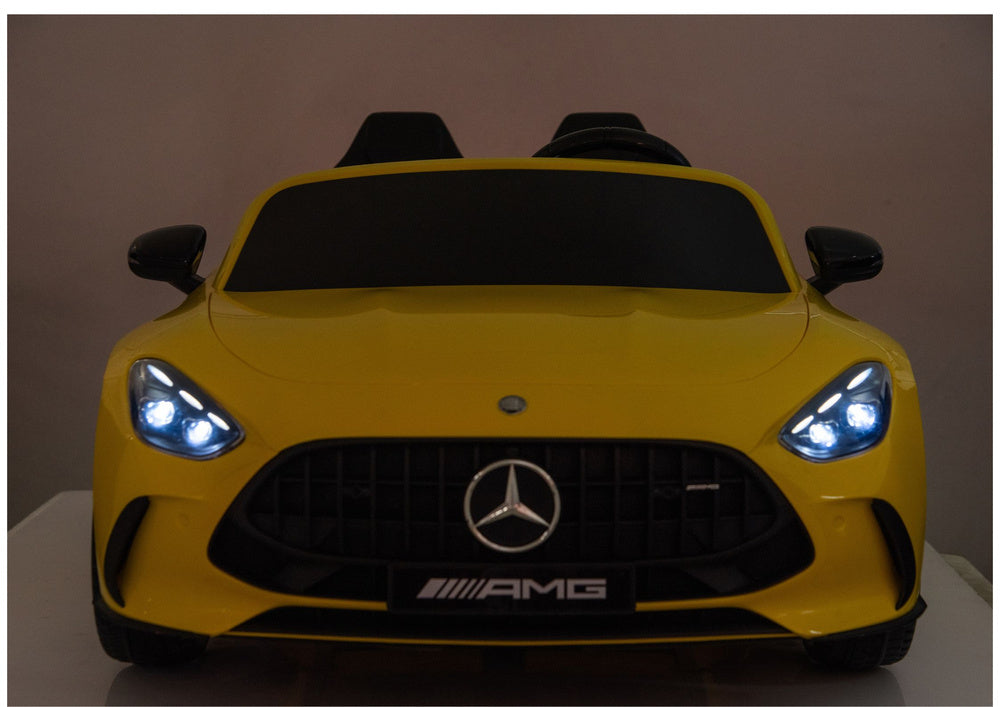Auto na akumulator Mercedes GT63 AMG - żółty