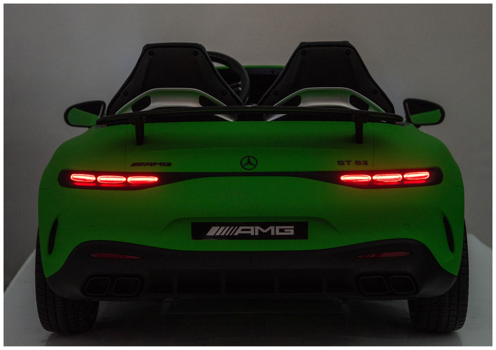 Auto na akumulator Mercedes GT63 AMG - zielony matowy