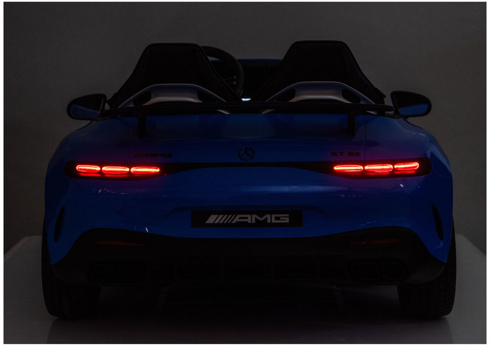 Auto na akumulator Mercedes GT63 AMG - niebieski