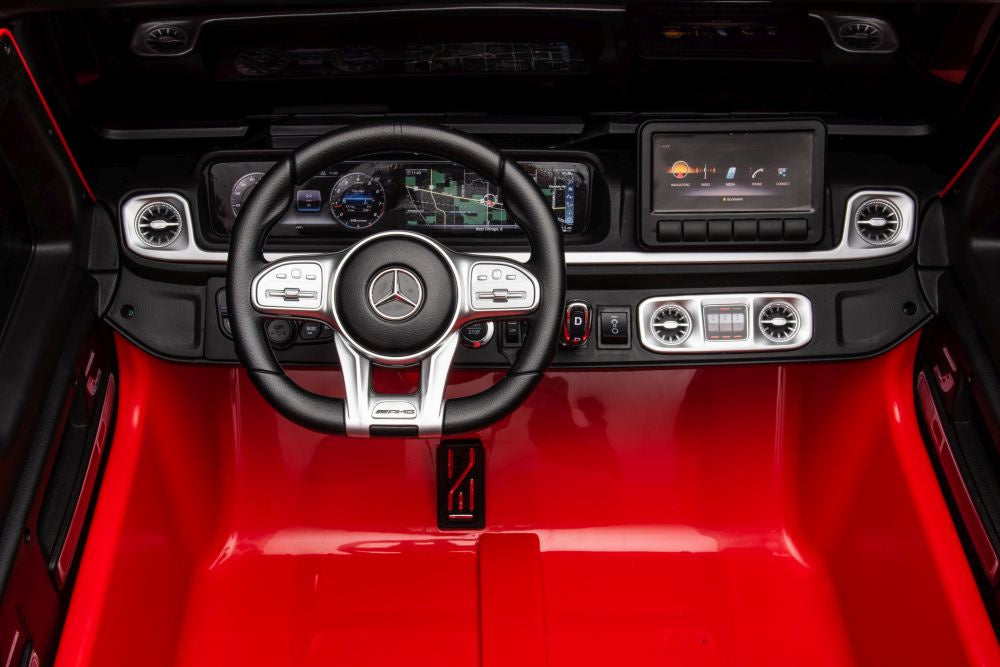 Auto na akumulator Mercedes AMG G63 XXL 4x4 12V - czerwony