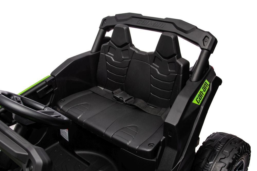 Auto na akumulator Buggy CAN-AM 4x4 z ekranem LCD - zielony