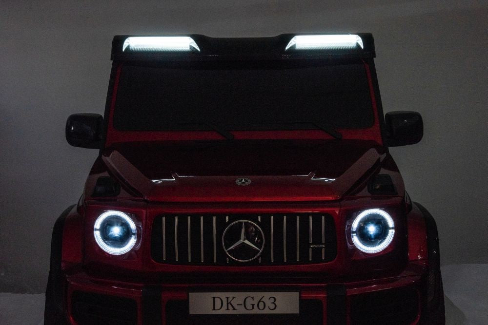 Auto na akumulator Mercedes AMG G63 XXL 24V - czerwony lakierowany
