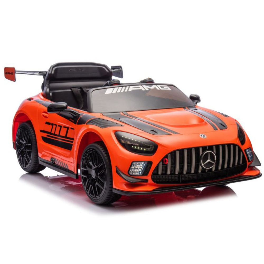 Auto na akumulator Mercedes AMG GT3 - pomarańczowy