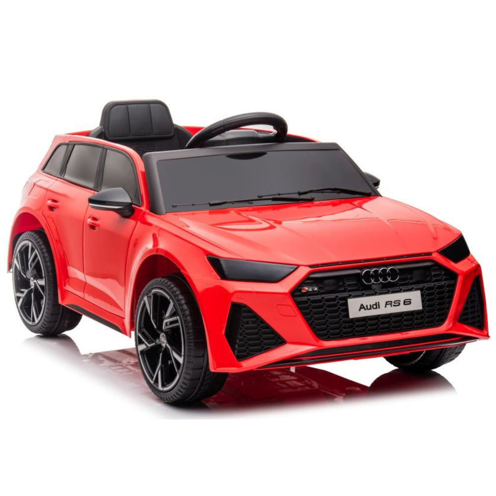 Auto na akumulator Audi RS6 - czerwony