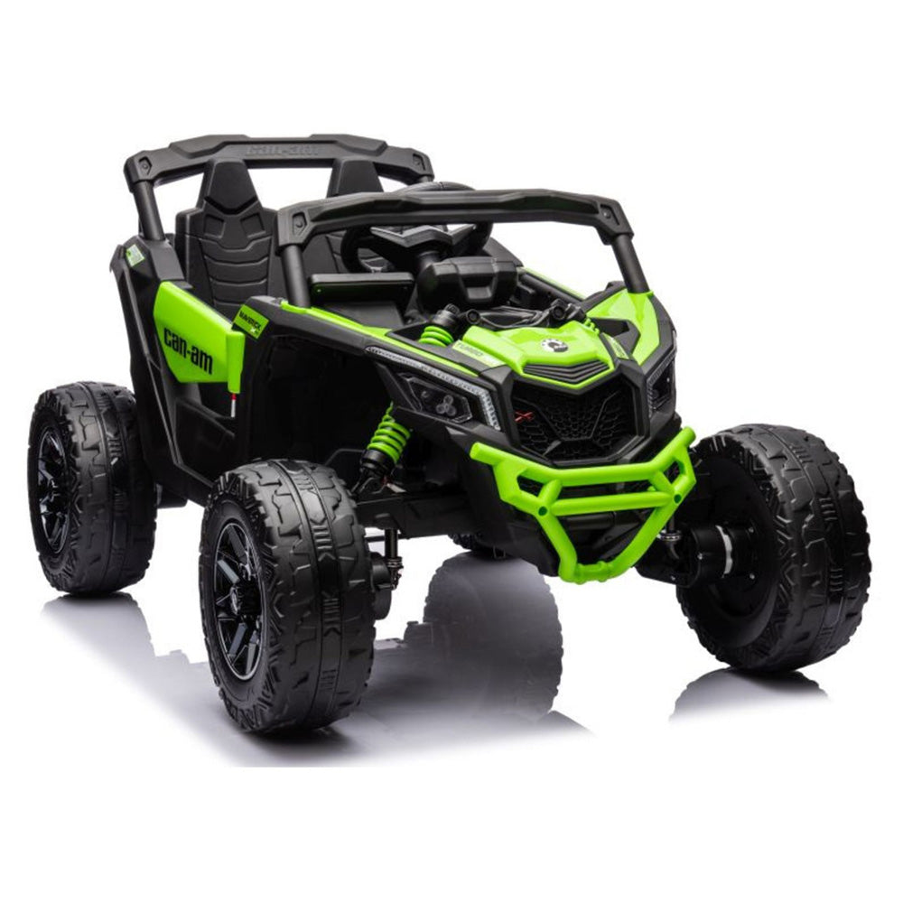 Auto na akumulator Buggy CAN-AM 4x4 z ekranem LCD - zielony