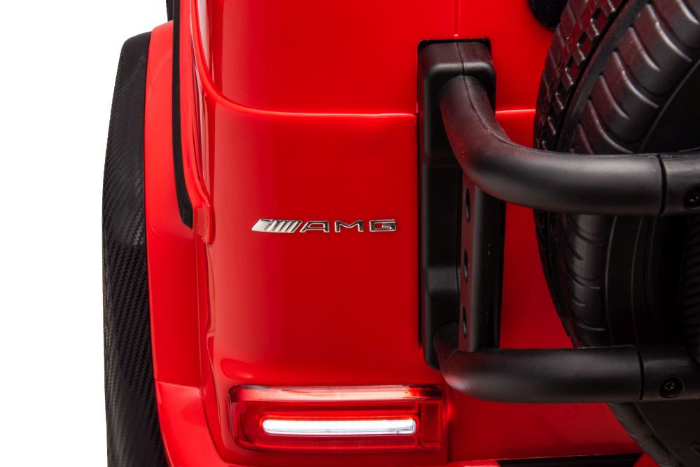 Auto na akumulator Mercedes AMG G63 XXL 4x4 12V - czerwony