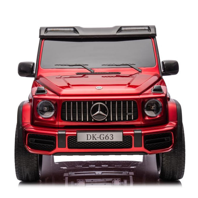 Auto na akumulator Mercedes AMG G63 XXL 24V - czerwony lakierowany