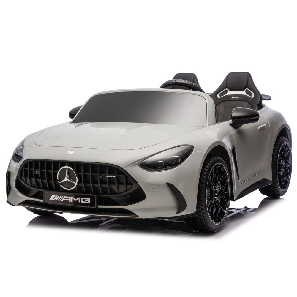 Auto na akumulator Mercedes GT63 AMG - jasnoszary lakierowany
