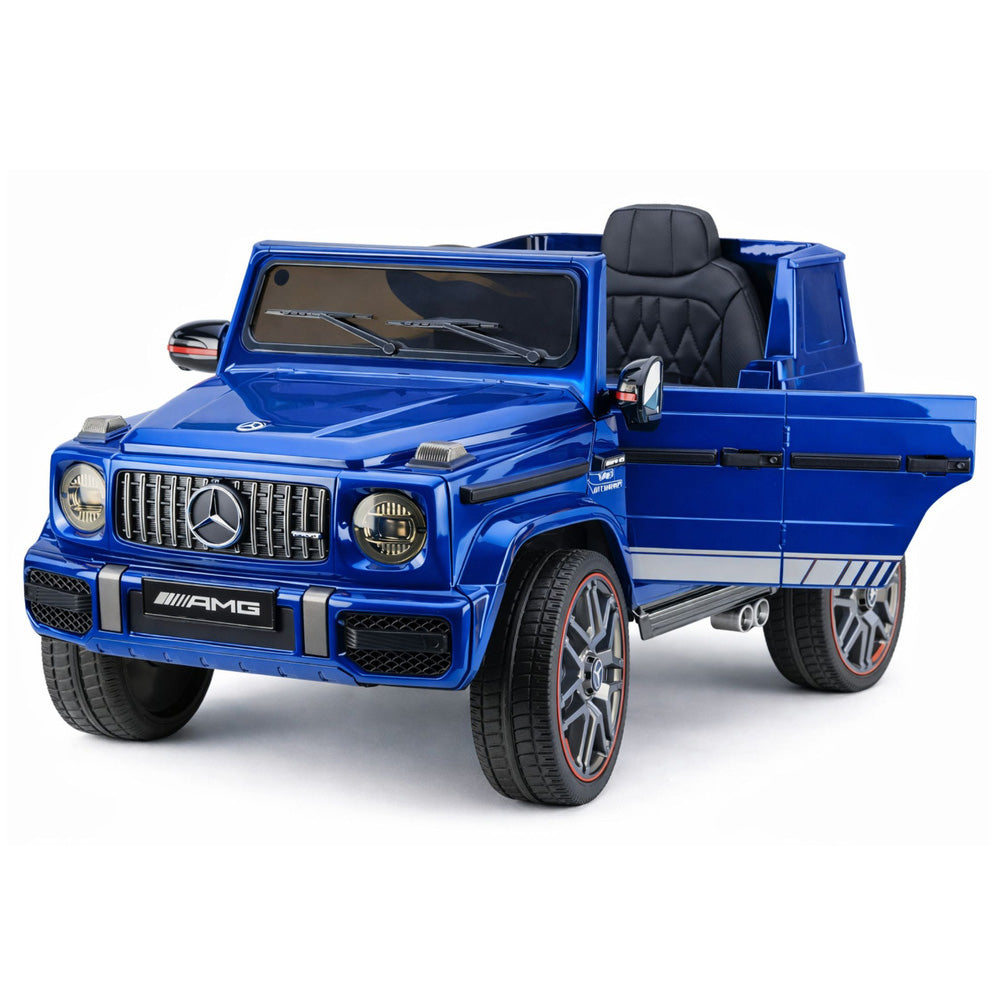 Auto na akumulator Mercedes AMG G63 - niebieski lakierowany