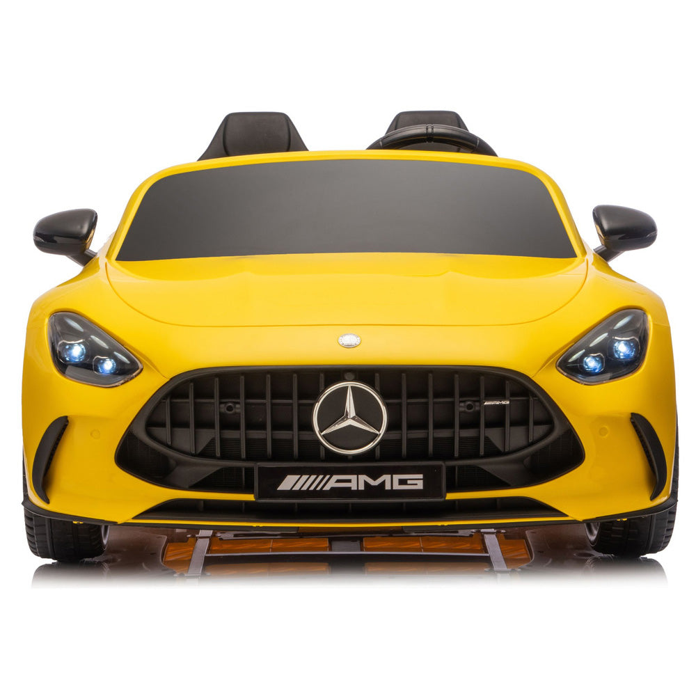 Auto na akumulator Mercedes GT63 AMG - żółty