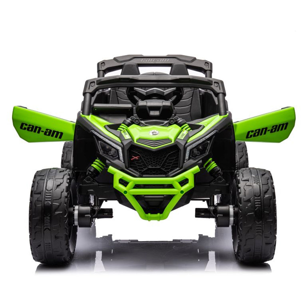 Auto na akumulator Buggy CAN-AM 4x4 z ekranem LCD - zielony