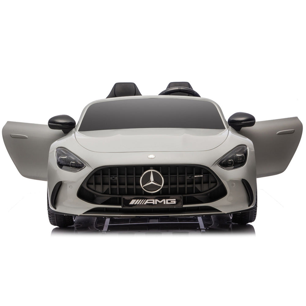 Auto na akumulator Mercedes GT63 AMG - jasnoszary lakierowany