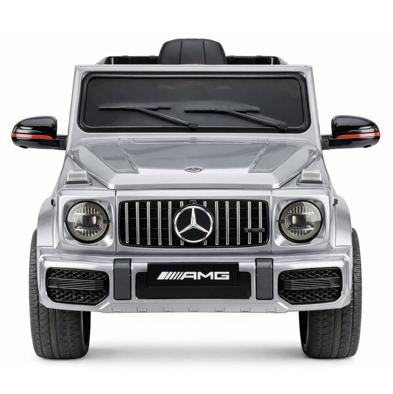 Auto na akumulator Mercedes AMG G63 - srebrny lakierowany