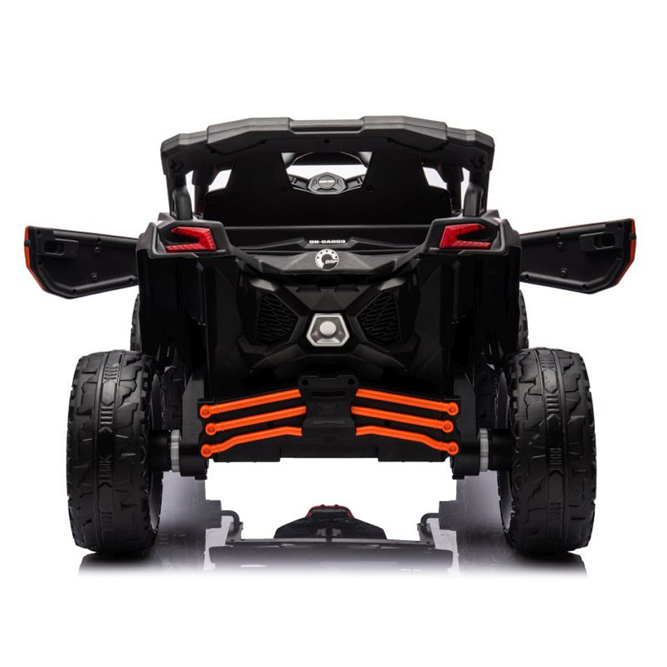 Auto na akumulator Buggy CAN-AM 4x4 z ekranem LCD - pomarańczowy