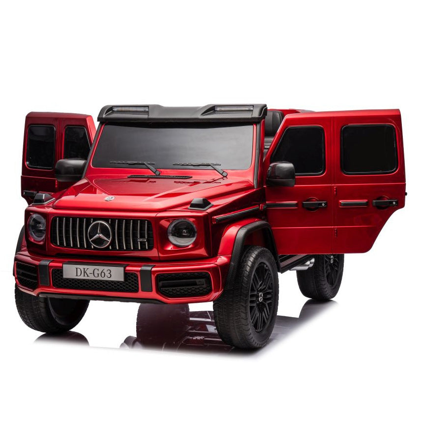 Auto na akumulator Mercedes AMG G63 XXL 24V - czerwony lakierowany