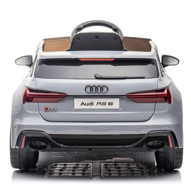 Auto na akumulator Audi RS6 - szary