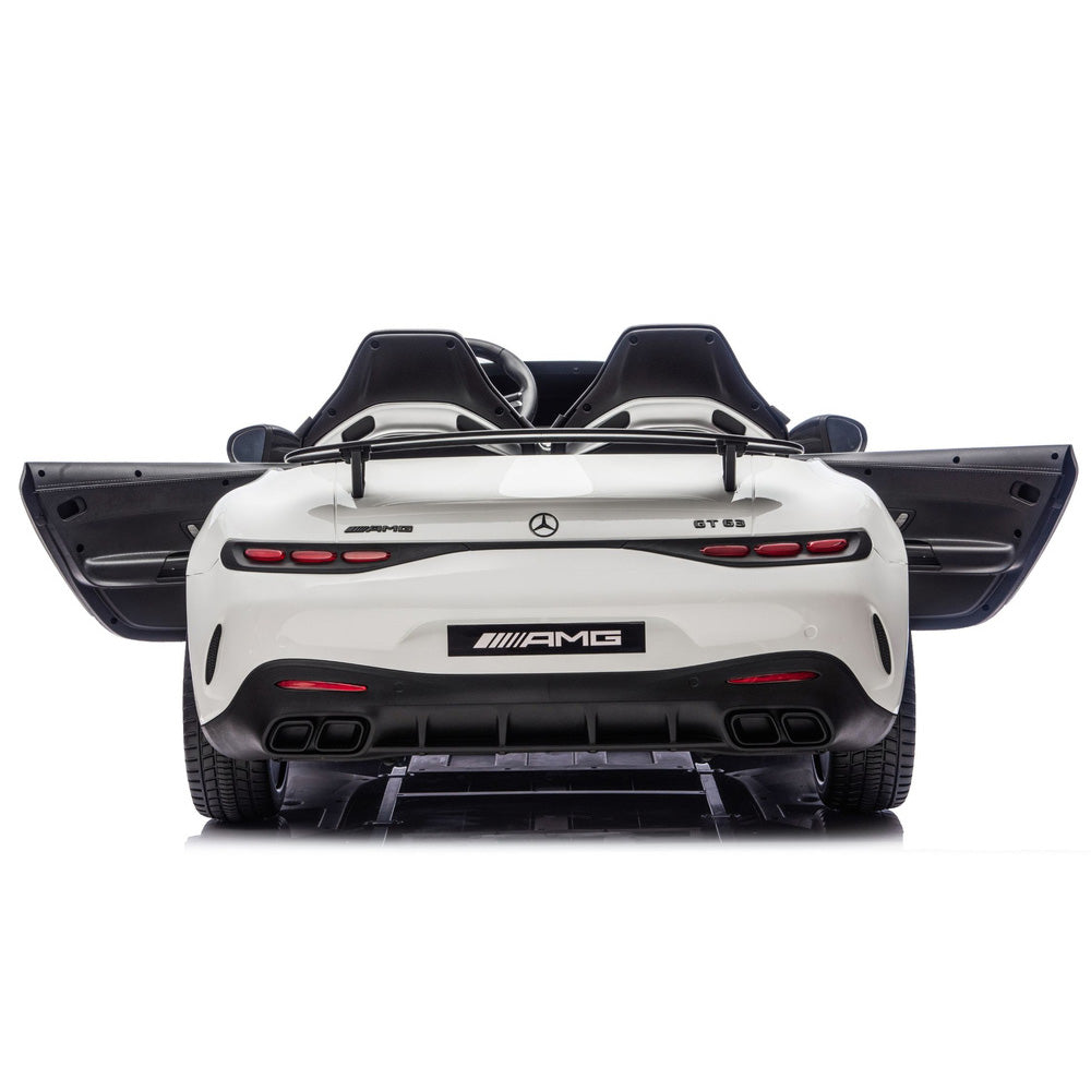 Auto na akumulator Mercedes GT63 AMG - biały