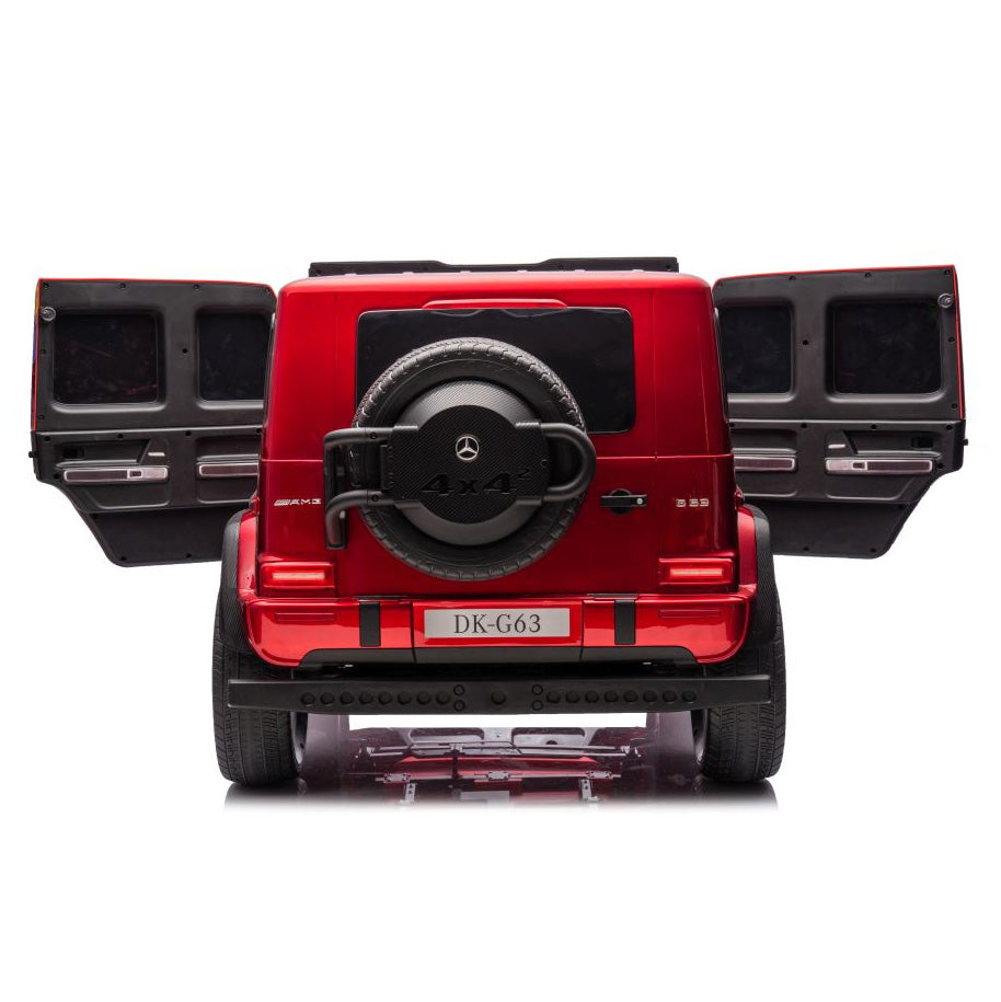 Auto na akumulator Mercedes AMG G63 XXL 24V - czerwony lakierowany