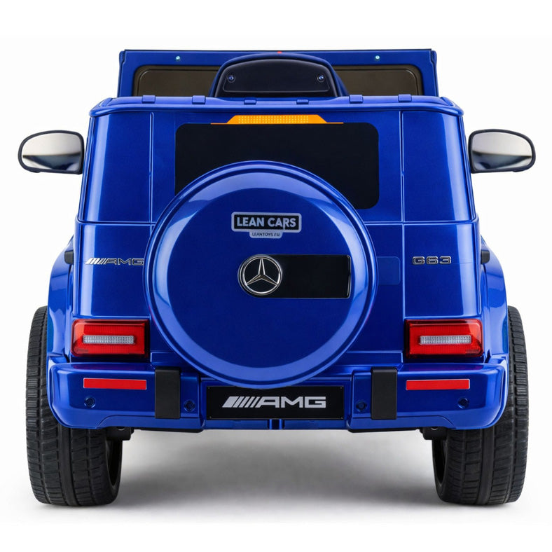 Auto na akumulator Mercedes AMG G63 - niebieski lakierowany