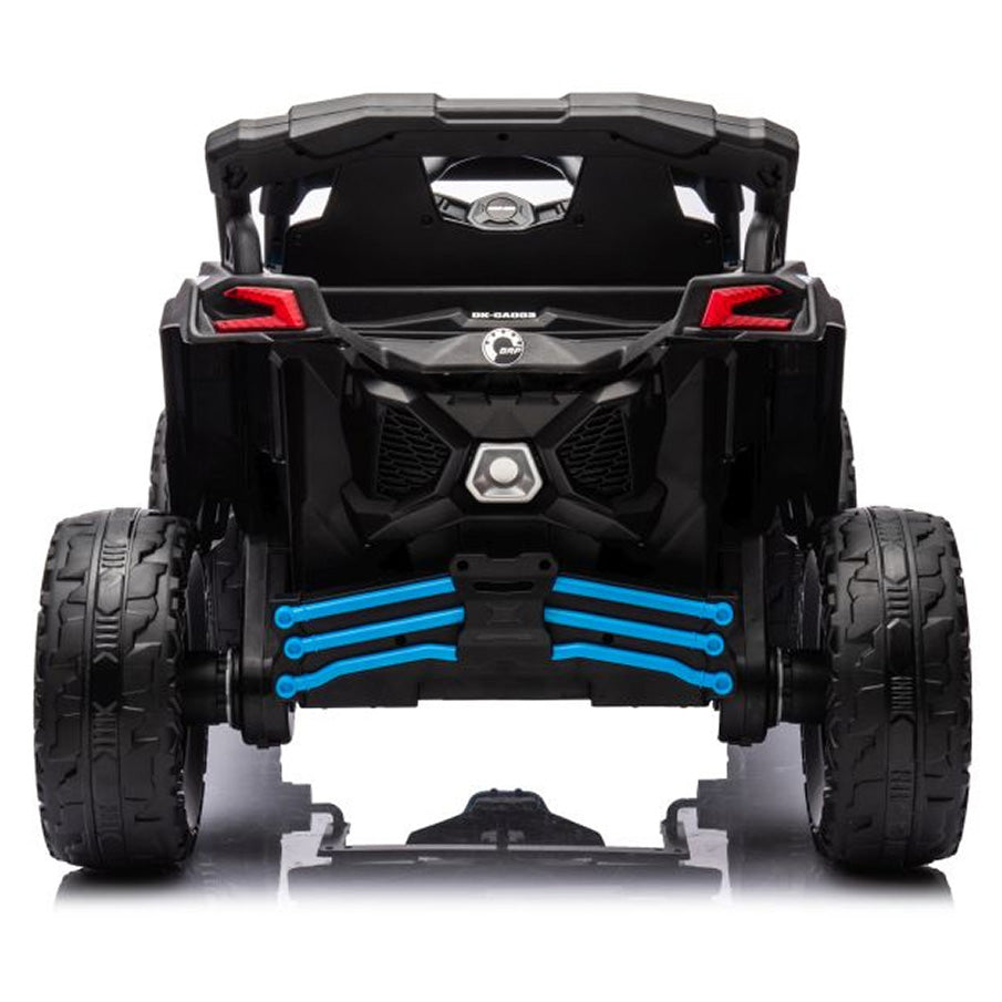 Auto na akumulator Buggy CAN-AM 4x4 z ekranem LCD - niebieski