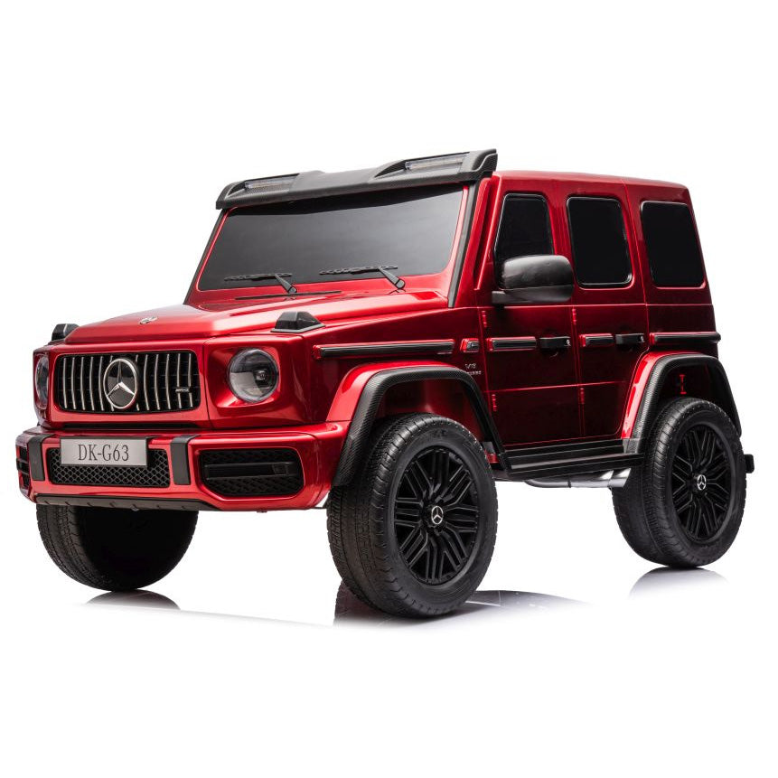 Auto na akumulator Mercedes AMG G63 XXL 24V - czerwony lakierowany