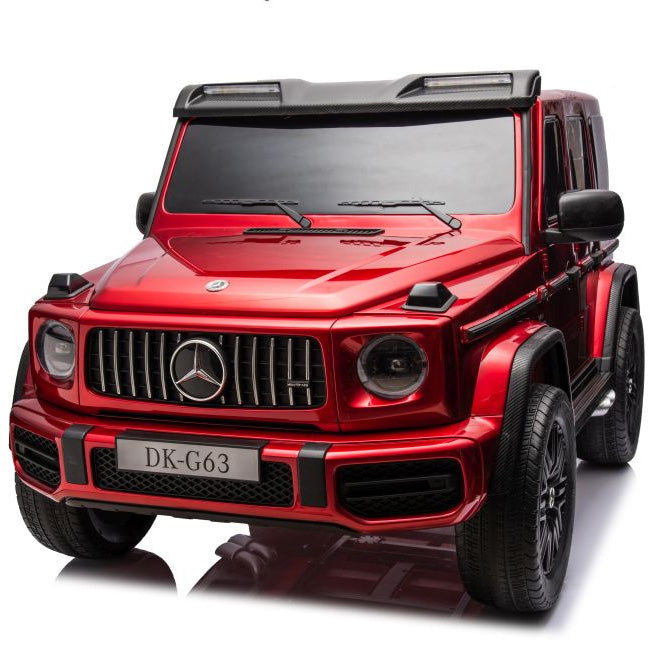 Auto na akumulator Mercedes AMG G63 XXL 24V - czerwony lakierowany