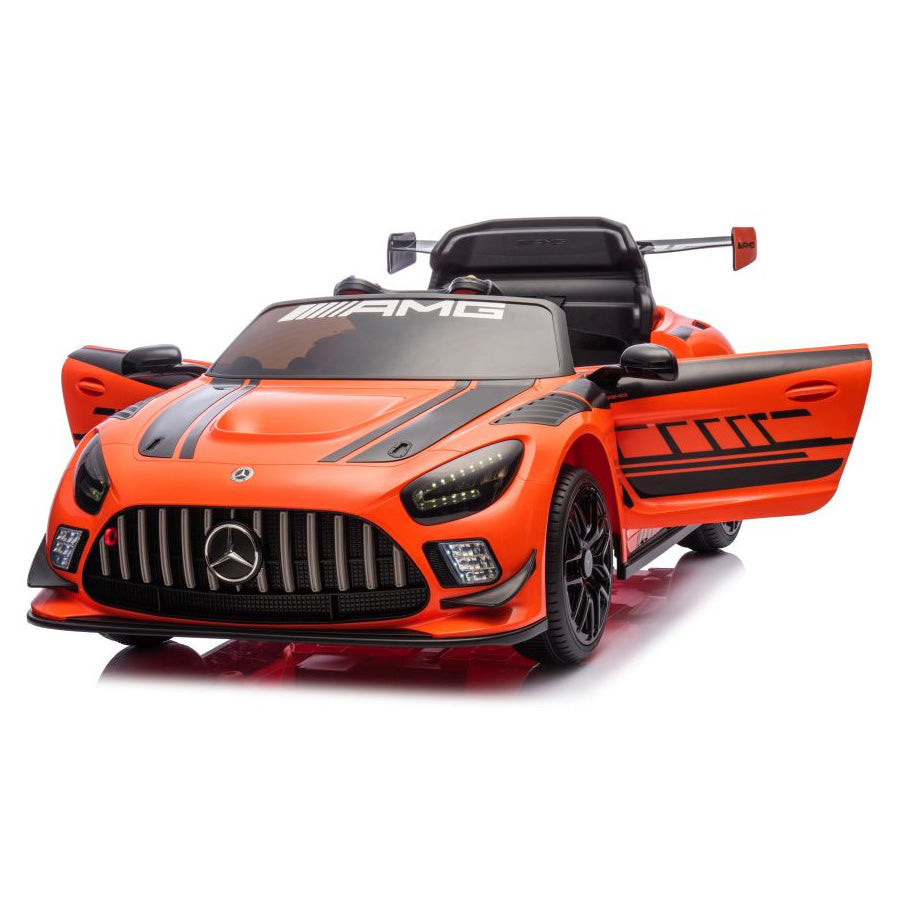 Auto na akumulator Mercedes AMG GT3 - pomarańczowy