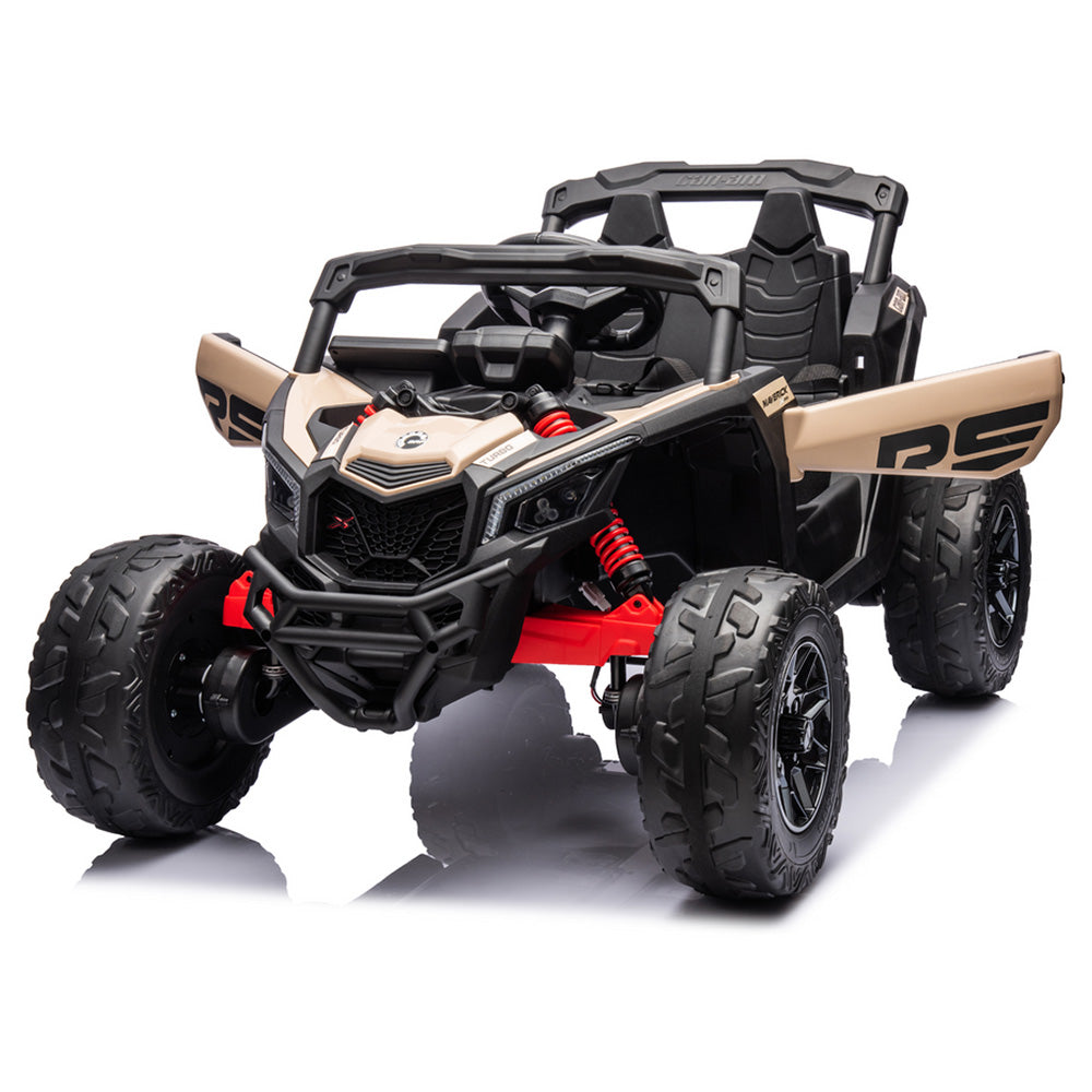 Auto na akumulator Buggy CAN-AM RS 12V z ekranem LCD - khaki