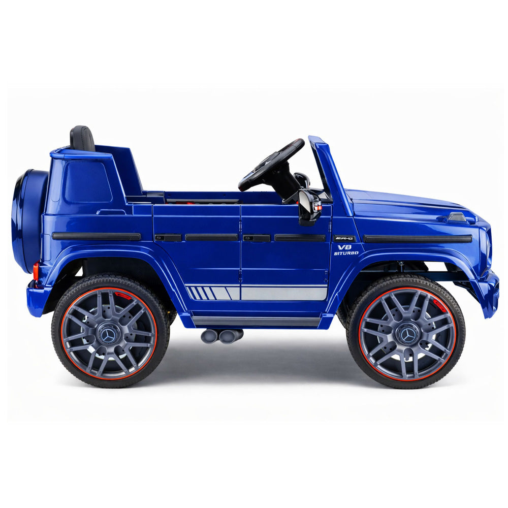 Auto na akumulator Mercedes AMG G63 - niebieski lakierowany
