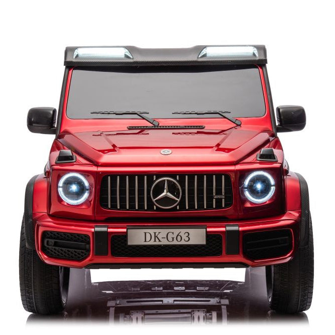 Auto na akumulator Mercedes AMG G63 XXL 24V - czerwony lakierowany