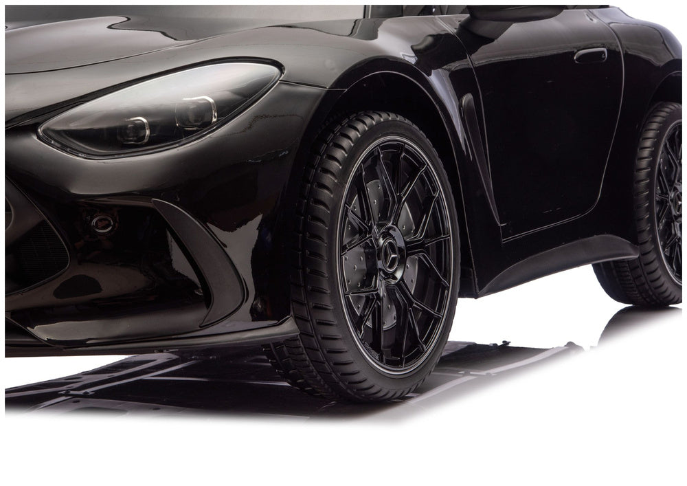 Auto na akumulator Mercedes GT63 AMG Cichy Silnik - czarny lakierowany