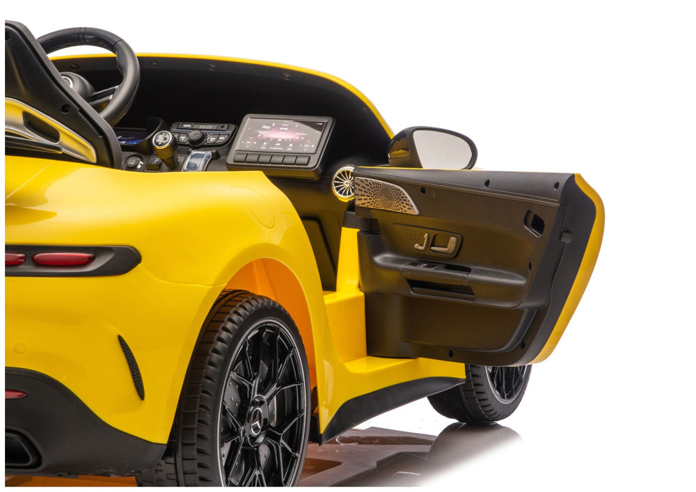Auto na akumulator Mercedes GT63 AMG - żółty