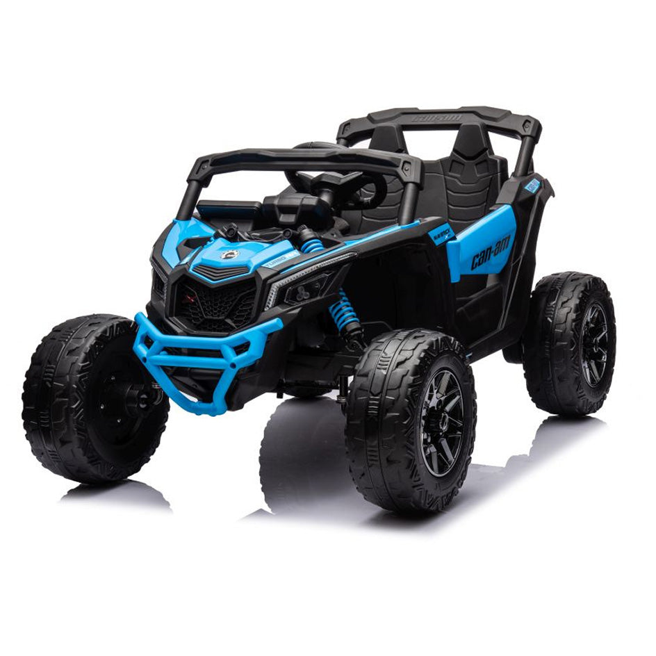 Auto na akumulator Buggy CAN-AM 4x4 z ekranem LCD - niebieski