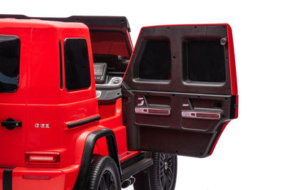 Auto na akumulator Mercedes AMG G63 XXL 4x4 12V - czerwony