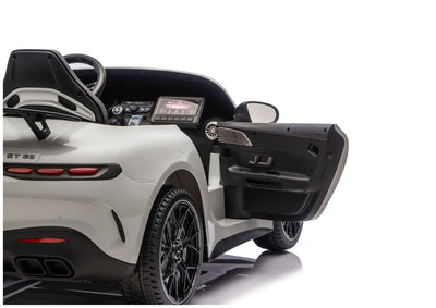 Auto na akumulator Mercedes GT63 AMG - jasnoszary lakierowany