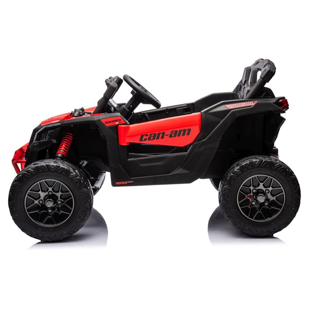 Auto na akumulator Buggy CAN-AM 4x4 z ekranem LCD - czerwony