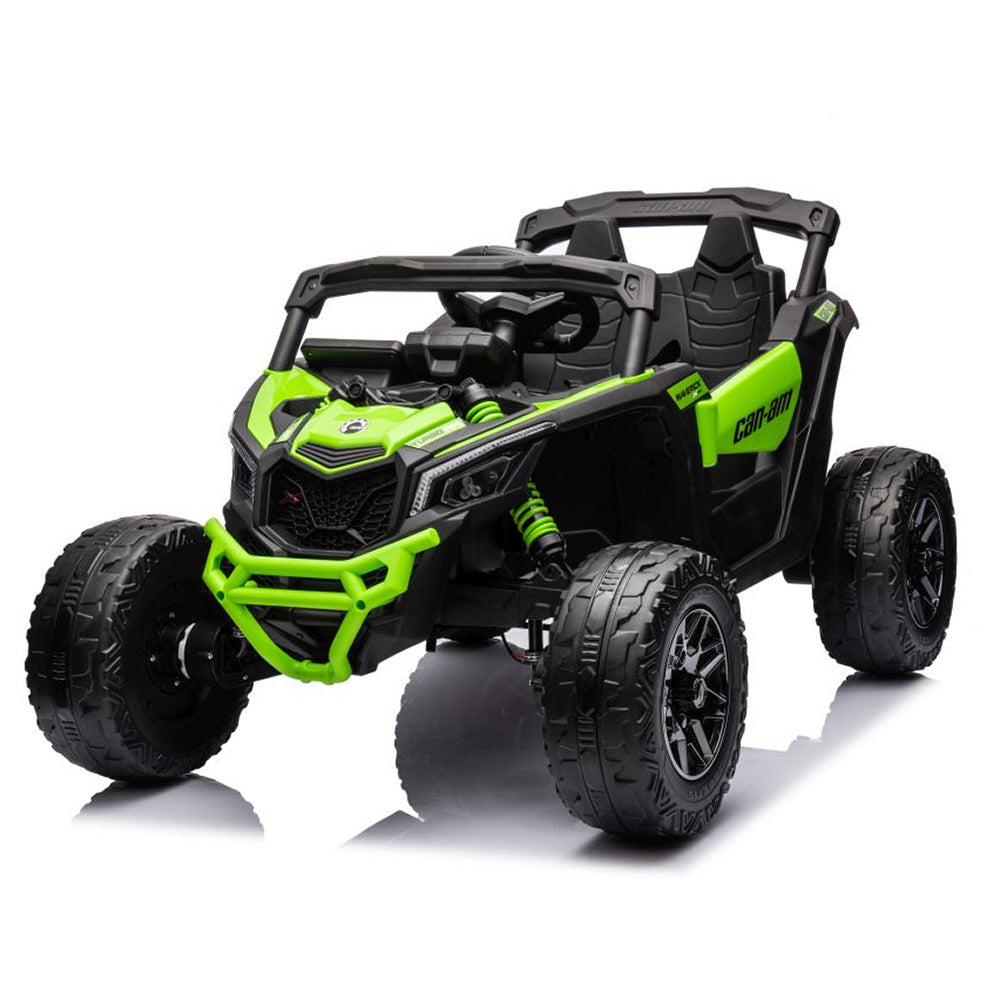 Auto na akumulator Buggy CAN-AM 4x4 z ekranem LCD - zielony