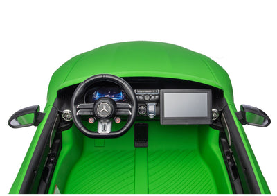 Auto na akumulator Mercedes GT63 AMG - zielony matowy