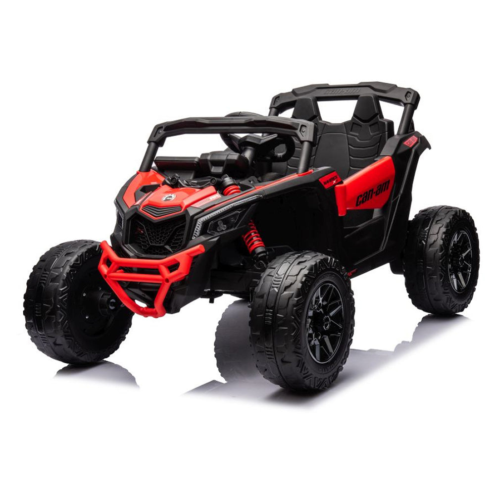 Auto na akumulator Buggy CAN-AM 4x4 z ekranem LCD - czerwony