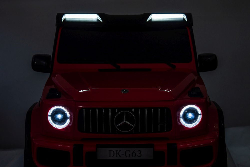 Auto na akumulator Mercedes AMG G63 XXL 4x4 12V - czerwony