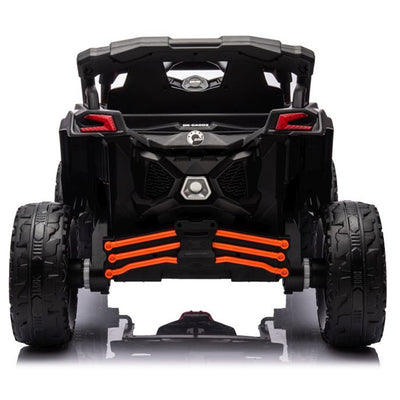 Auto na akumulator Buggy CAN-AM 4x4 z ekranem LCD - pomarańczowy