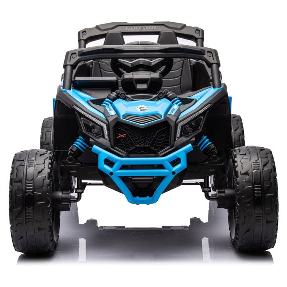 Auto na akumulator Buggy CAN-AM 4x4 z ekranem LCD - niebieski