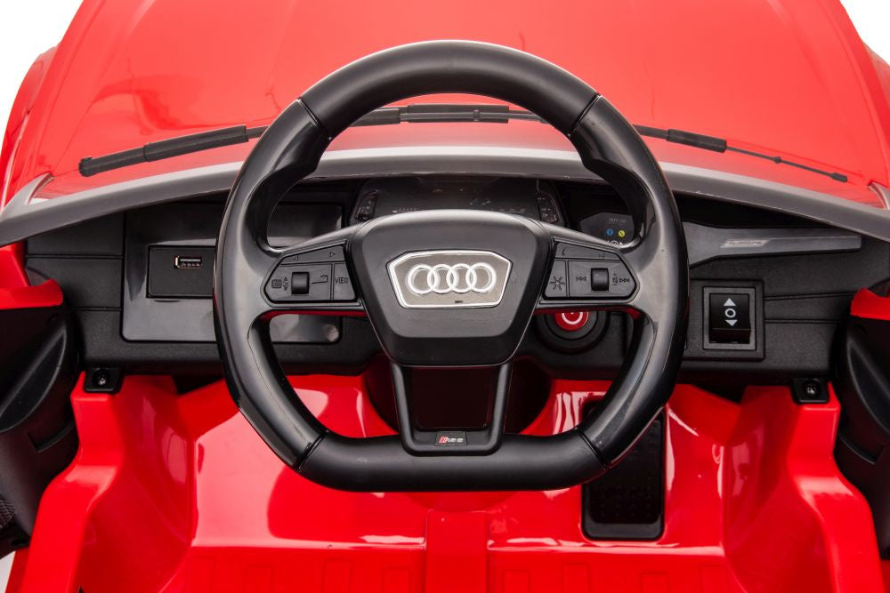 Auto na akumulator Audi RS6 - czerwony